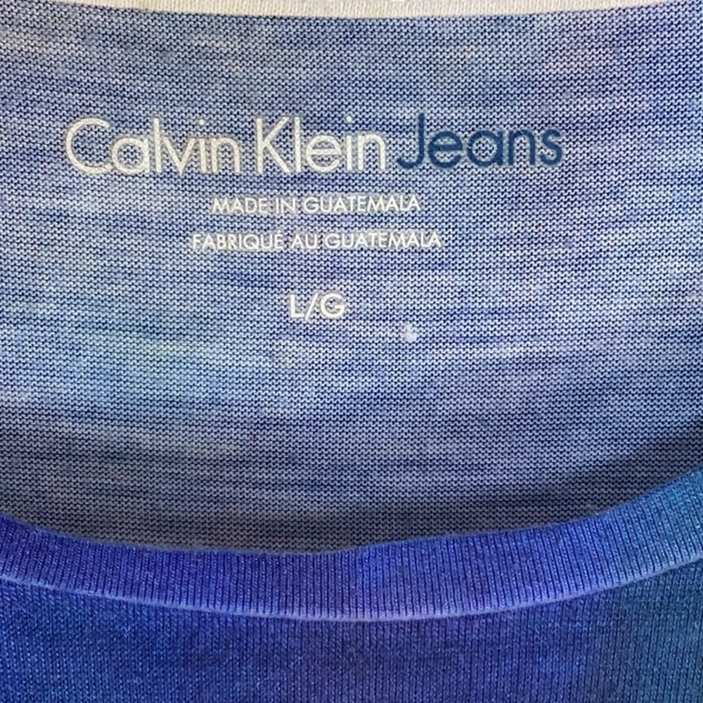 Calvin Klein Urban Blue T-Shirt - Picture 4 of 5